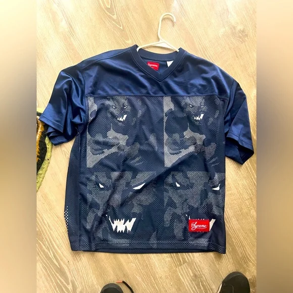 ウェア supreme Ronin Football Jersey Black Supreme Ronin Football Jersey Black Men's - SS23 - US